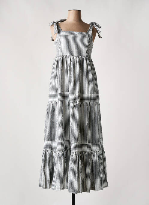 Rochie lungă gri CULTURE femeie