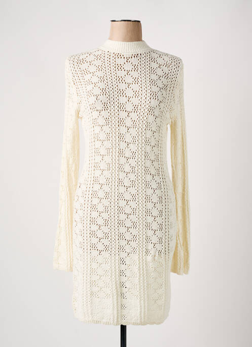 Rochie pulover bej SOAKED femeie