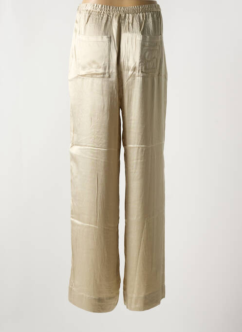 Pantalon drept auriu SOAKED IN LUXURY femeie