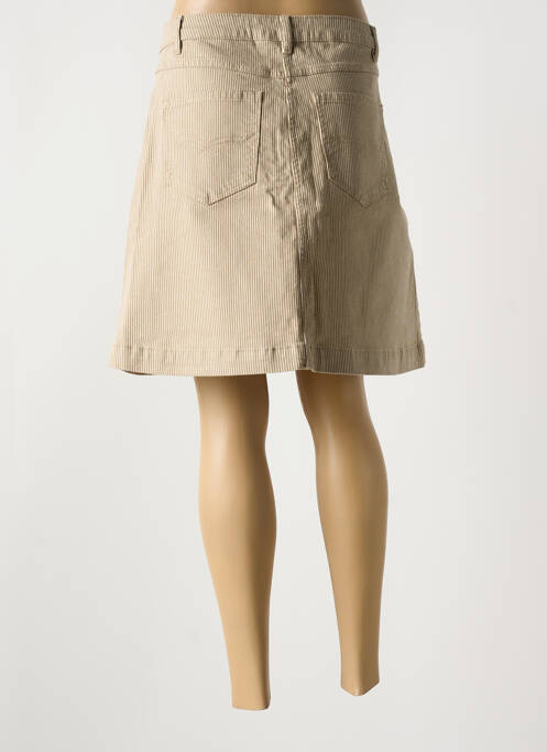 Fustă scurtă bej CULTURE femeie