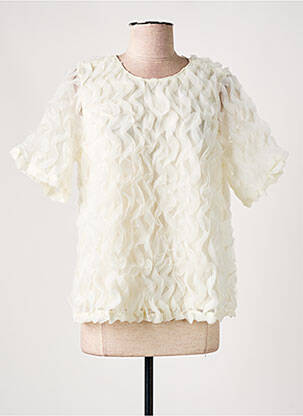 Top alb CULTURE femeie