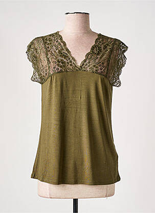 Top verde CULTURE femeie