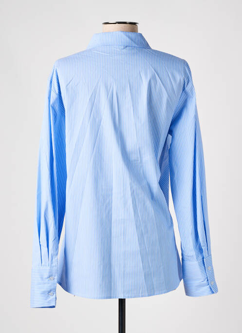 Cămașă croială cambrată mâneci lungi albastru CULTURE femme