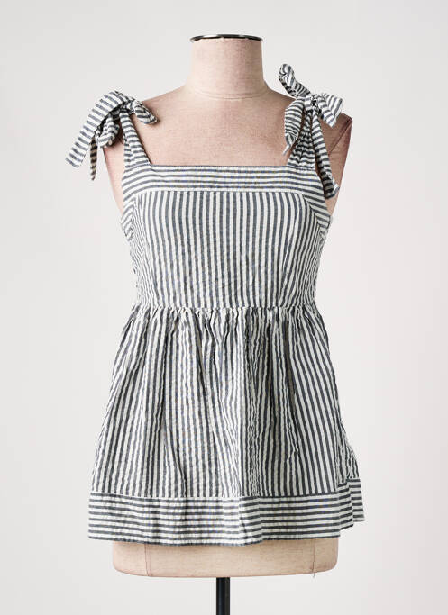 Top albastru CULTURE femeie