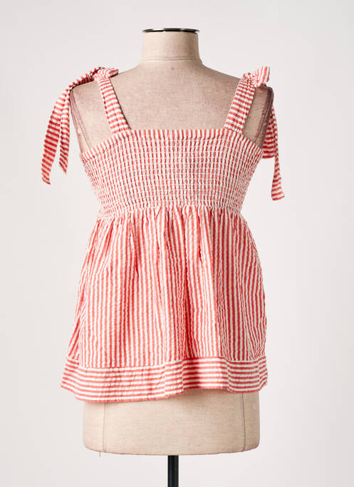 Top roșu CULTURE femeie