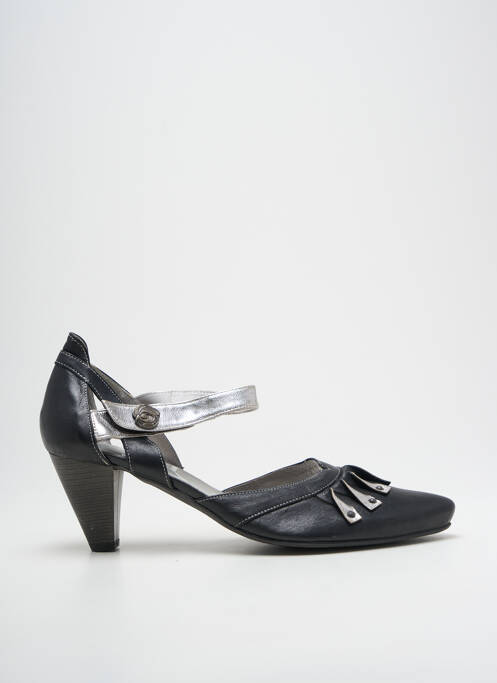 Pantofi cu toc argintiu POMARES VAZQUEZ femeie