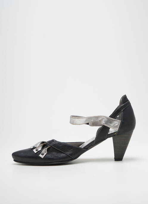 Pantofi cu toc argintiu POMARES VAZQUEZ femeie