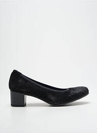 Pantofi cu toc tip de talpă amortizantă toc de 4 la 6 cm negru DORKING femme