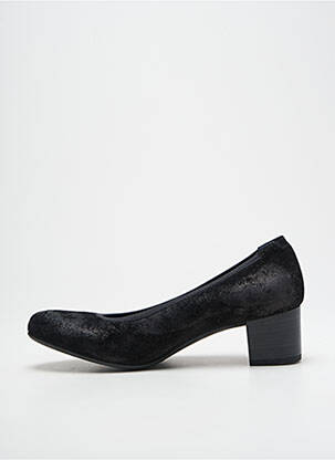 Pantofi cu toc tip de talpă amortizantă toc de 4 la 6 cm negru DORKING femeie