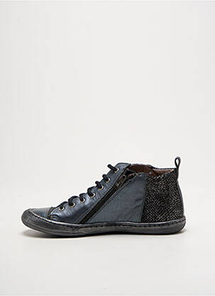 Adidași material neted vârf rotund gri BELLAMY fată