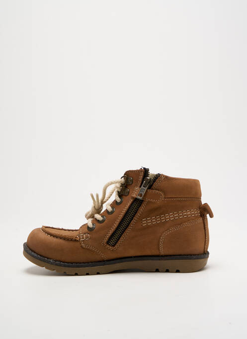 Botine/Ghete maro KICKERS băiat