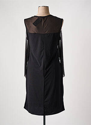 Rochie midi fără mâneci fără mâneci negru ESPERANCE femeie