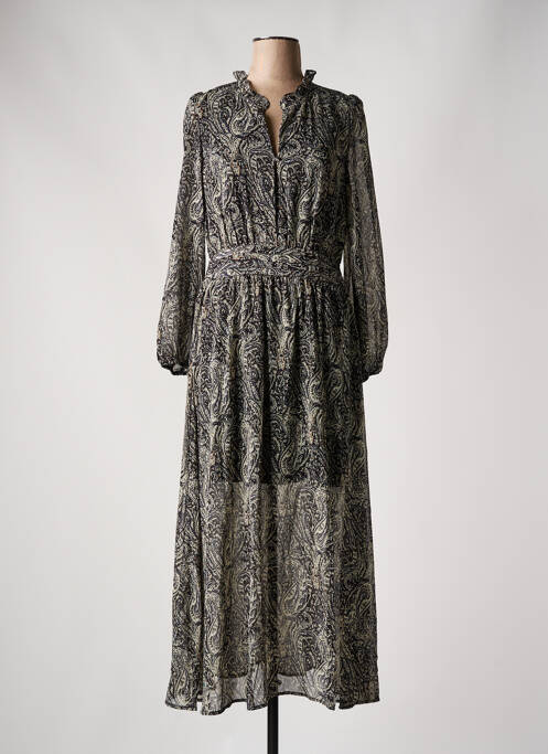 Rochie lungă negru PEACE N'LOVE femeie