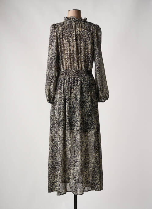 Rochie lungă negru PEACE N'LOVE femeie