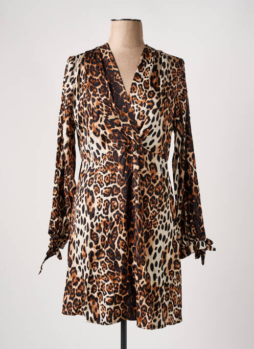 Rochie midi maro KEZY femeie