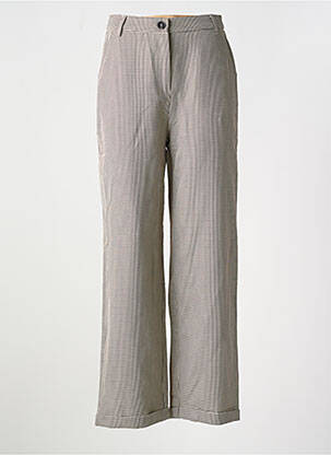 Pantalon larg bej EXQUISS'S femeie