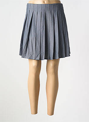 Fustă scurtă gri EXQUISS'S femeie