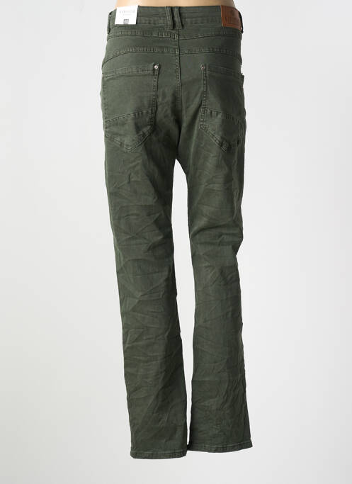 Blugi cu croială slim verde KAROSTAR femeie