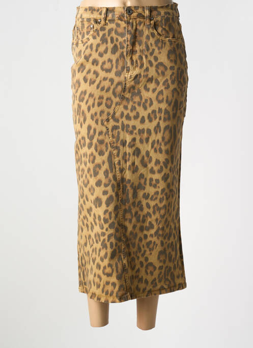 Fustă lungă maro PLACE DU JOUR femeie