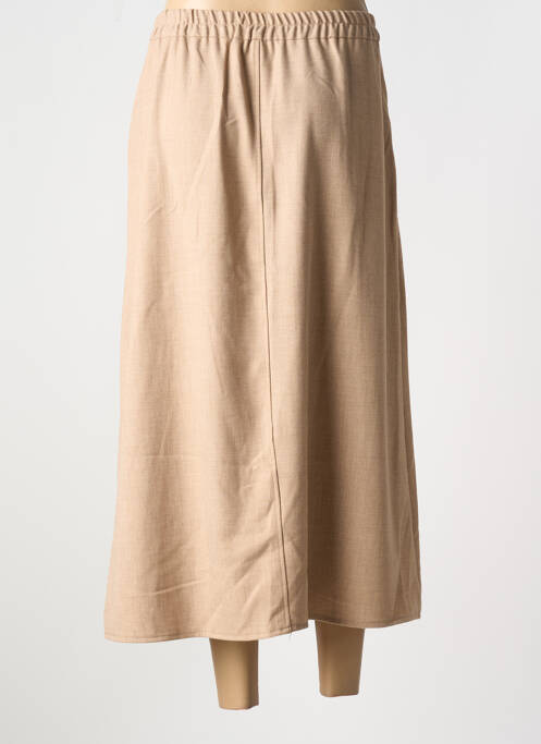 Fustă lungă bej EMA BLUE'S femeie