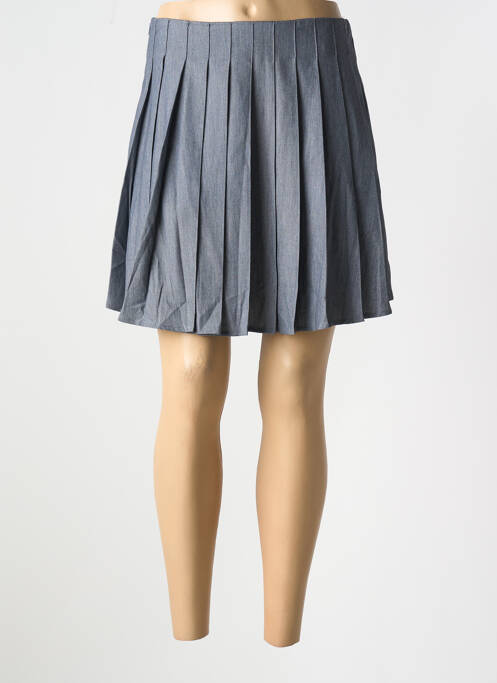 Fustă scurtă gri EXQUISS'S femeie