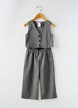 Set pantaloni gri P'TIT MÔME fată