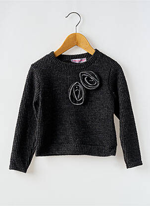 Pulover gri P'TIT MÔME fată