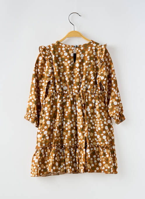 Rochie scurtă maro P'TIT MÔME fată