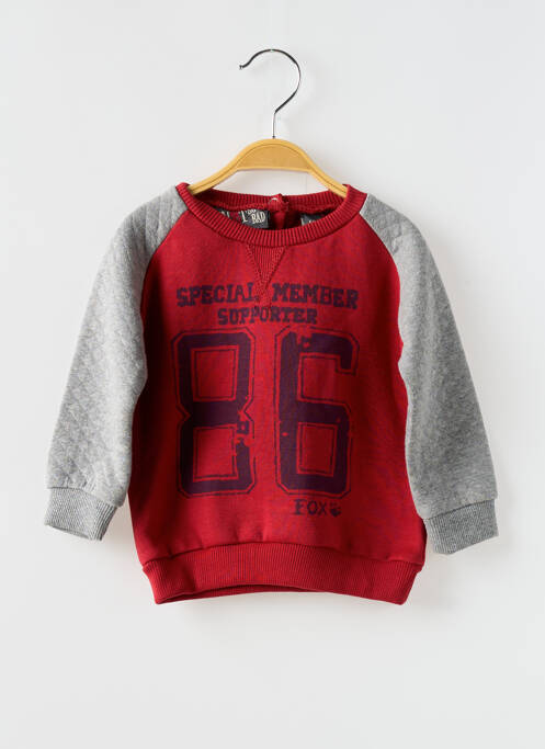 Hanorac roșu KNOT SO BAD băiat