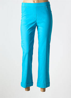 Pantalon 7/8 elasticitate mărime normală albastru deschis TINTA STYLE femeie