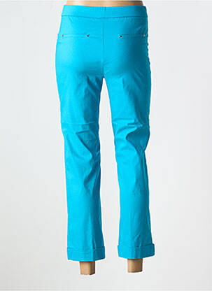 Pantalon 7/8 elasticitate mărime normală albastru deschis TINTA STYLE femeie