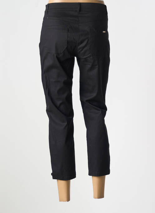 Pantalon trei sferturi negru MALOKA femeie