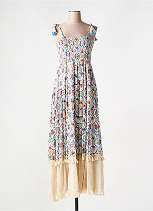 Rochie lungă albastru KITSCH & POP femeie