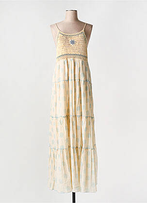 Rochie lungă bej BAROK femeie