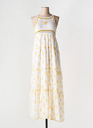 Rochie lungă alb BAROK femeie