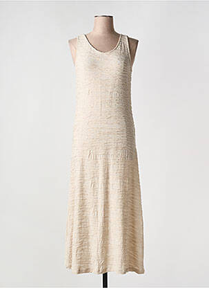 Rochie lungă bej ESCORPION femeie