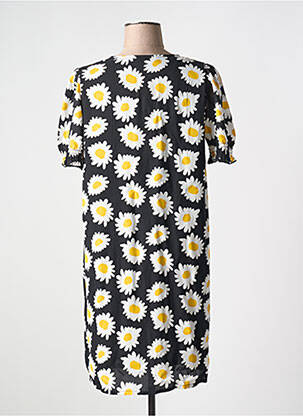 Rochie scurtă mâneci scurte mâneci scurte negru COMPAÑIA FANTASTICA femeie