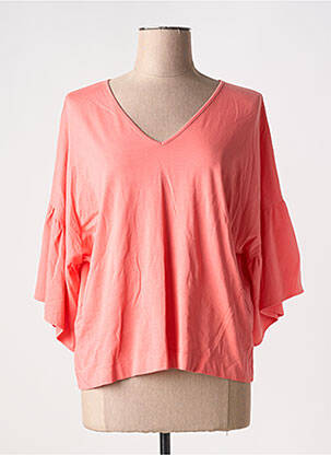 Tricou mâneci 3/4 mâneci 3/4 portocalie BELLWOOD femeie