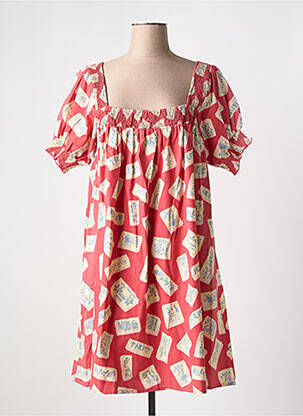 Rochie scurtă roșu COMPAÑIA FANTASTICA femeie