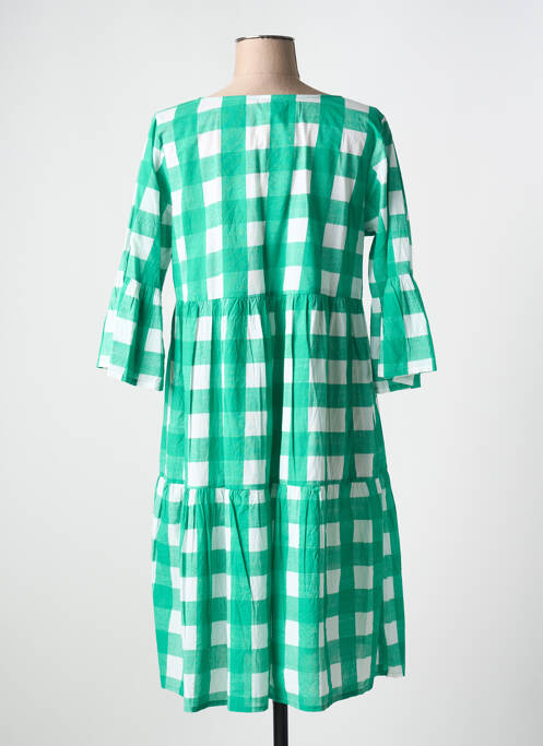 Rochie midi verde ORIENTIQUE NATURALLY femeie