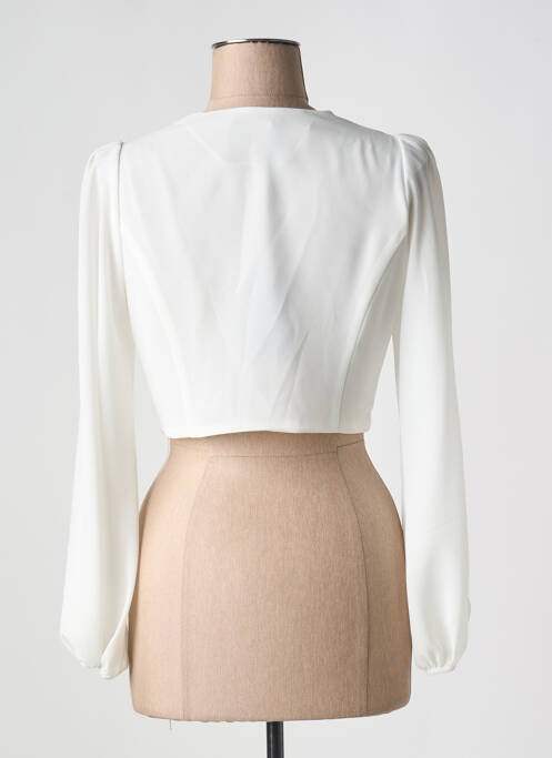 Bolero alb EDAS femeie