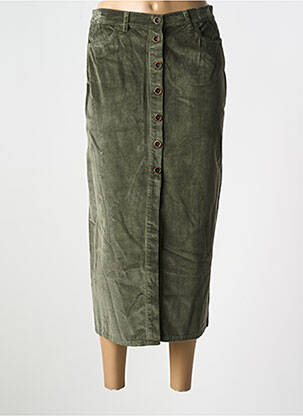 Fustă lungă verde LCDN femeie