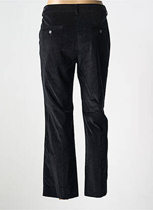 Pantalon drept închidere cu fermoar sub clapetă cu cârlig negru MAX MARA femeie
