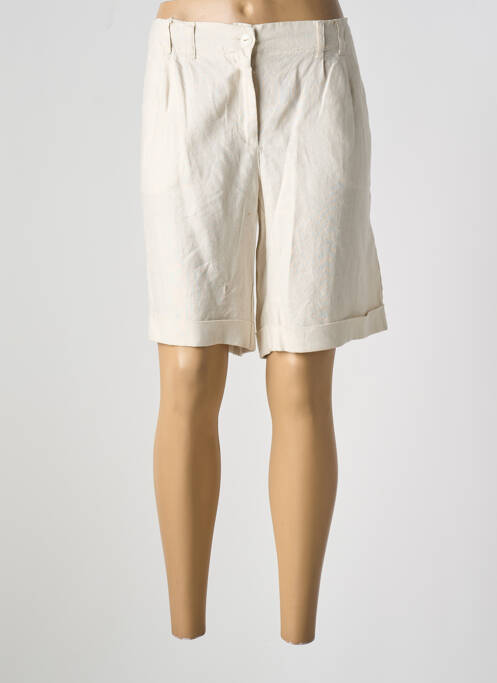 Bermudă bej FREDA femeie