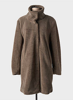 Palton lung maro DISTRICT femeie