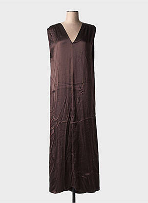 Rochie lungă fără mâneci fără mâneci maro ATTIC AND BARN femeie