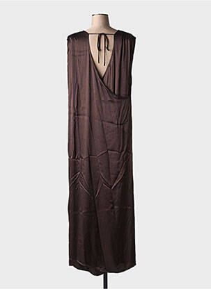 Rochie lungă fără mâneci fără mâneci maro ATTIC AND BARN femeie