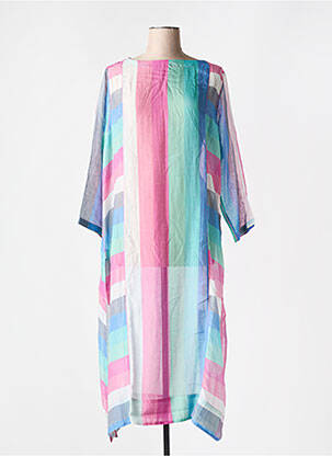 Rochie de plajă mâneci 3/4 albastru V.DE.VINSTER femeie