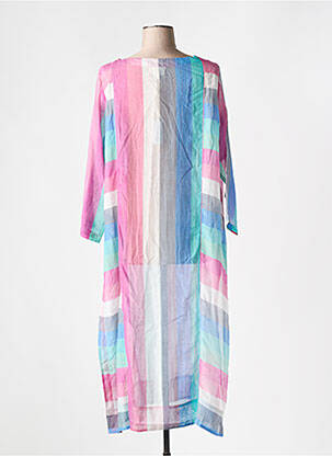 Rochie de plajă mâneci 3/4 albastru V.DE.VINSTER femeie