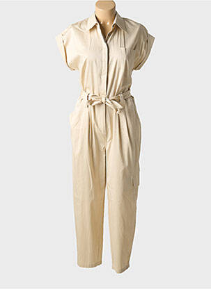 Salopetă-pantalon bej HANA SAN femeie